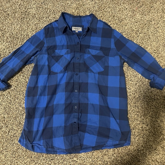 Women’s Plaid Flannel Shirts - lot medium - Picture 6 of 11